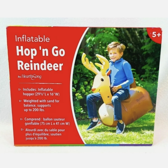 NWOB Hop N' Go Reindeer - Picture 5 of 9